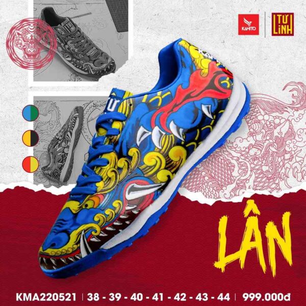 Giày đá bóng Kamito Tứ Linh - Lân