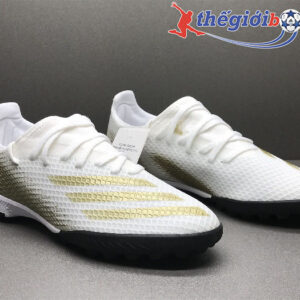 Giày đá bóng trẻ em Adidas X Ghosted.3 TF Trắng