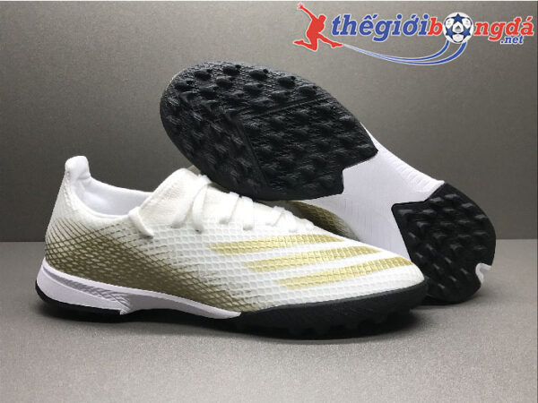 Giày đá bóng trẻ em Adidas X Ghosted.3 TF Trắng