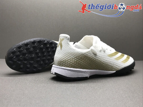 Giày đá bóng trẻ em Adidas X Ghosted.3 TF Trắng