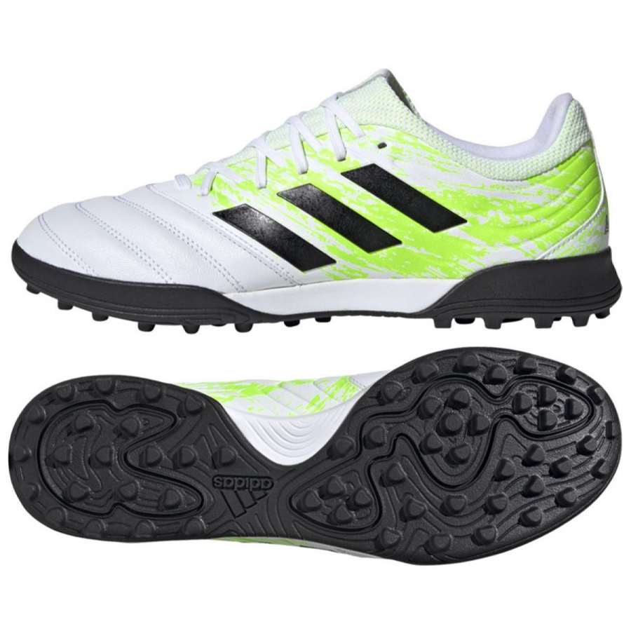 Giày đá bóng Adidas Copa 20.3 TF Trắng/Xanh nõn