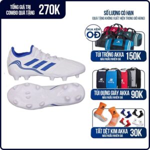 Adidas Copa Sense.3 FG - Trắng/xanh