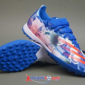 Giày đá bóng Adidas XGhosted.3 Tsubasa Xanh
