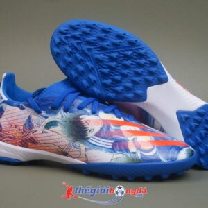 Giày đá bóng Adidas XGhosted.3 Tsubasa Xanh