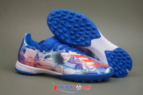 Giày đá bóng Adidas XGhosted.3 Tsubasa Xanh