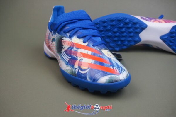 Giày đá bóng Adidas XGhosted.3 Tsubasa Xanh
