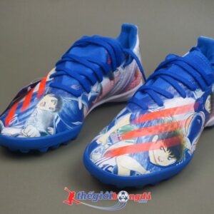 Giày đá bóng Adidas XGhosted.3 Tsubasa Xanh