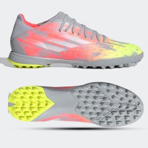 Giày đá bóng Adidas X Speedflow.3 TF - Xám/cam - FY3311