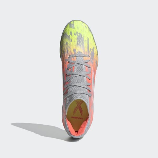 Giày đá bóng Adidas X Speedflow.3 TF - Xám/cam - FY3311