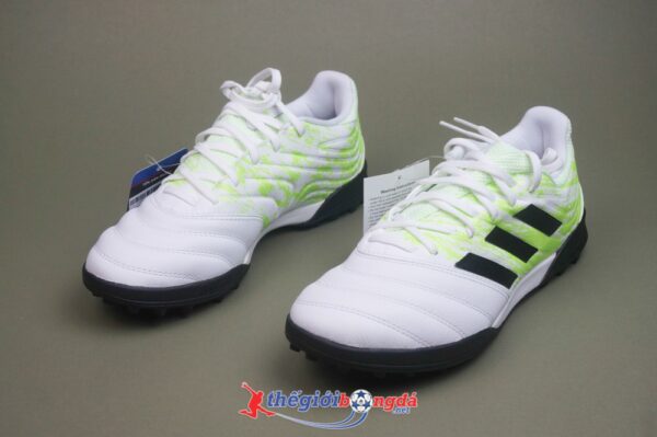 Giày đá bóng Adidas Copa 20.3 TF Trắng/Xanh nõn