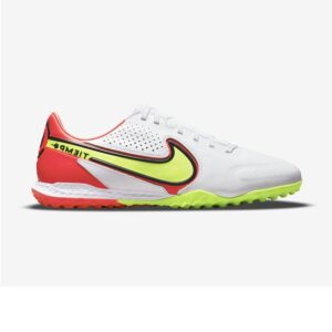 Giày đá bóng Nike Tiempo 9 Pro TF - Trắng/Cam - DA1192-176