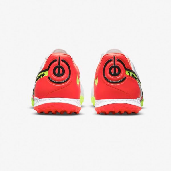 Giày đá bóng Nike Tiempo 9 Pro TF - Trắng/Cam - DA1192-176