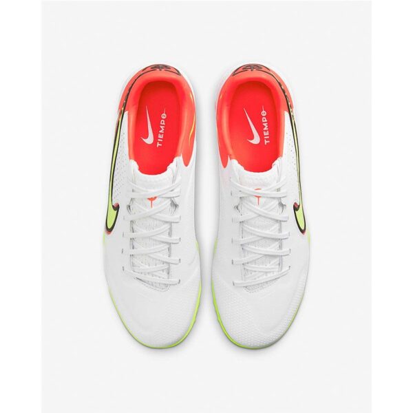 Giày đá bóng Nike Tiempo 9 Pro TF - Trắng/Cam - DA1192-176