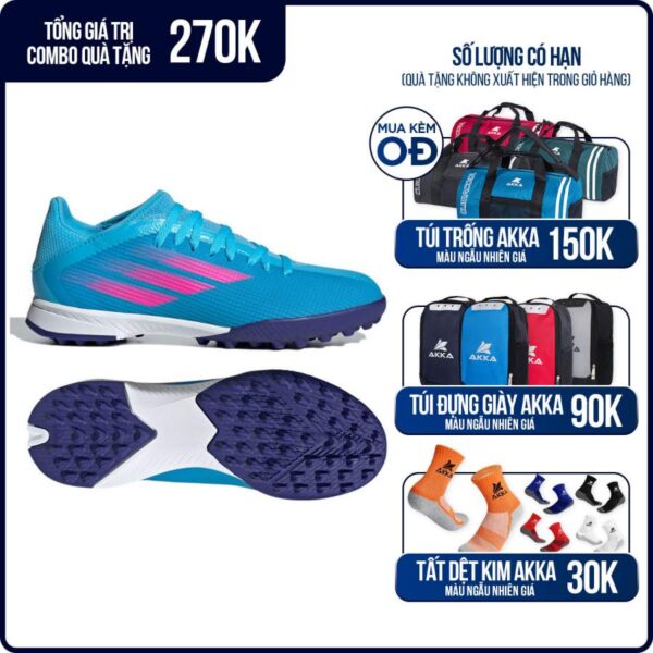 Adidas X Speedlow.3 TF Jr Xanh ngọc - GW7513