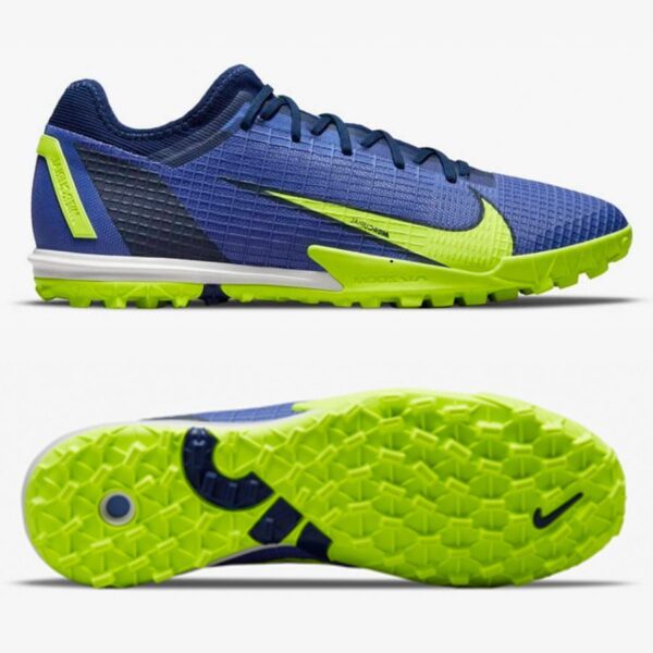Giày Đá Bóng Nike Vapor 14 Pro TF - Xanh/Tím - CV1001-574