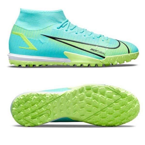 Giày bóng đá Nike Superfly 8 Academy TF - Xanh ngọc CV0953-403