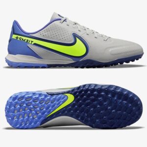 Nike Tiempo 9 Academy TF - Xám/tím - DA1191-075