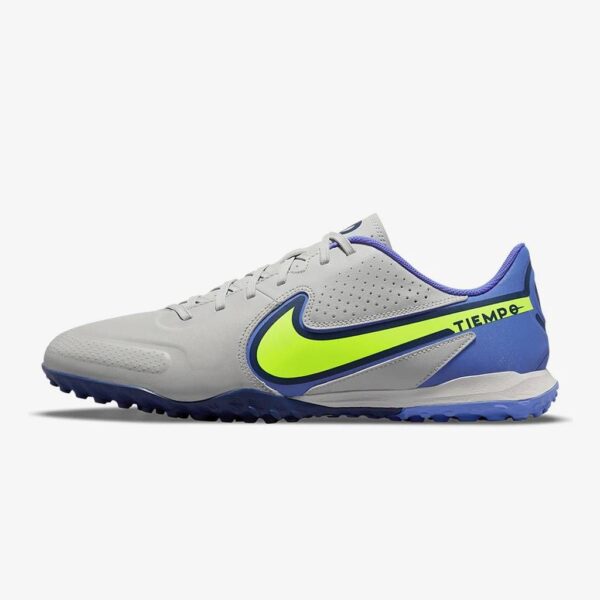 Nike Tiempo 9 Academy TF - Xám/tím - DA1191-075