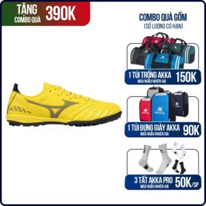 Mizuno Morelia Neo III Pro TF - Vàng/Đen - P1GD228445