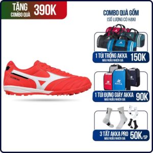 Mizuno Morelia TF - Đỏ/Trắng - Q1GB210160