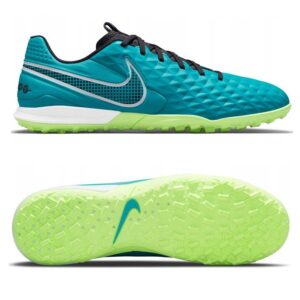 Giày đá bóng Nike Tiempo 8 Legend Academy TF - Xanh Ngọc AT6100-303