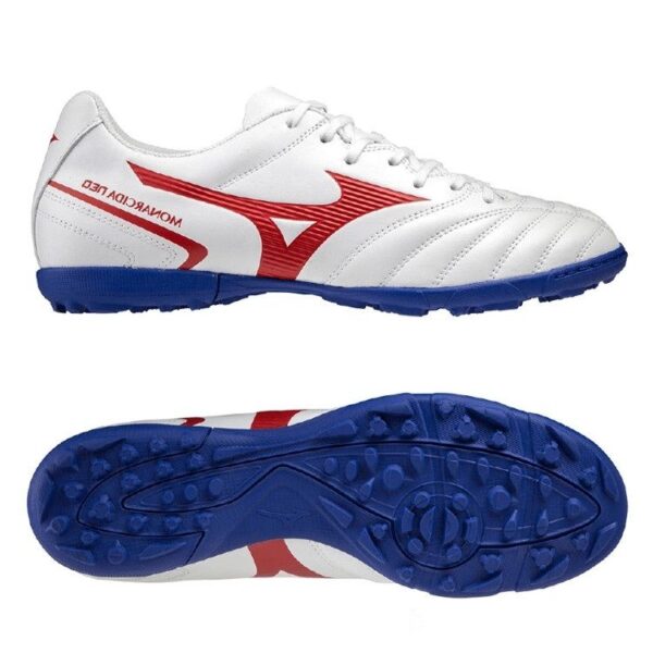Giày đá bóng Mizuno Monacirda Neo II Select Tf Trắng/đỏ