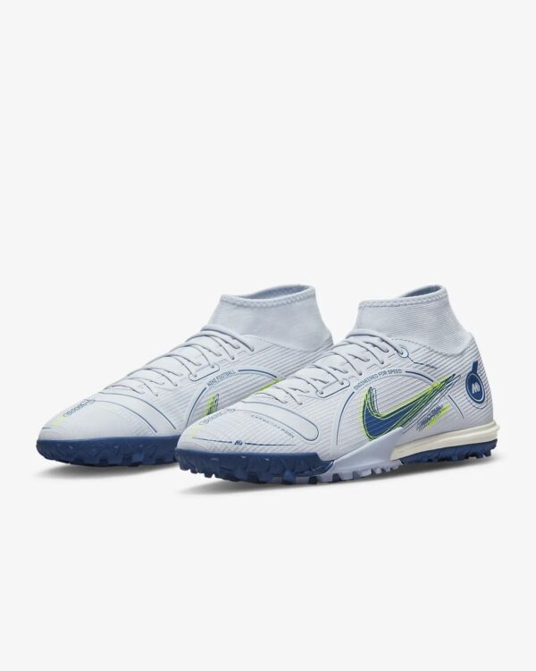 Nike Superfly 8 Academy TF - Xám/Xanh